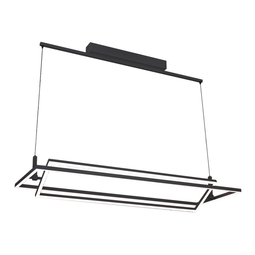 Azzardo AZ2849 - Himmennettävä LED-kattokruunu narussa VIENA 2xLED/70W/230V