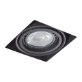 Azzardo AZ2872 - Upotettava kattovalaisin NOVA 1xGU10-ES111/50W/230V
