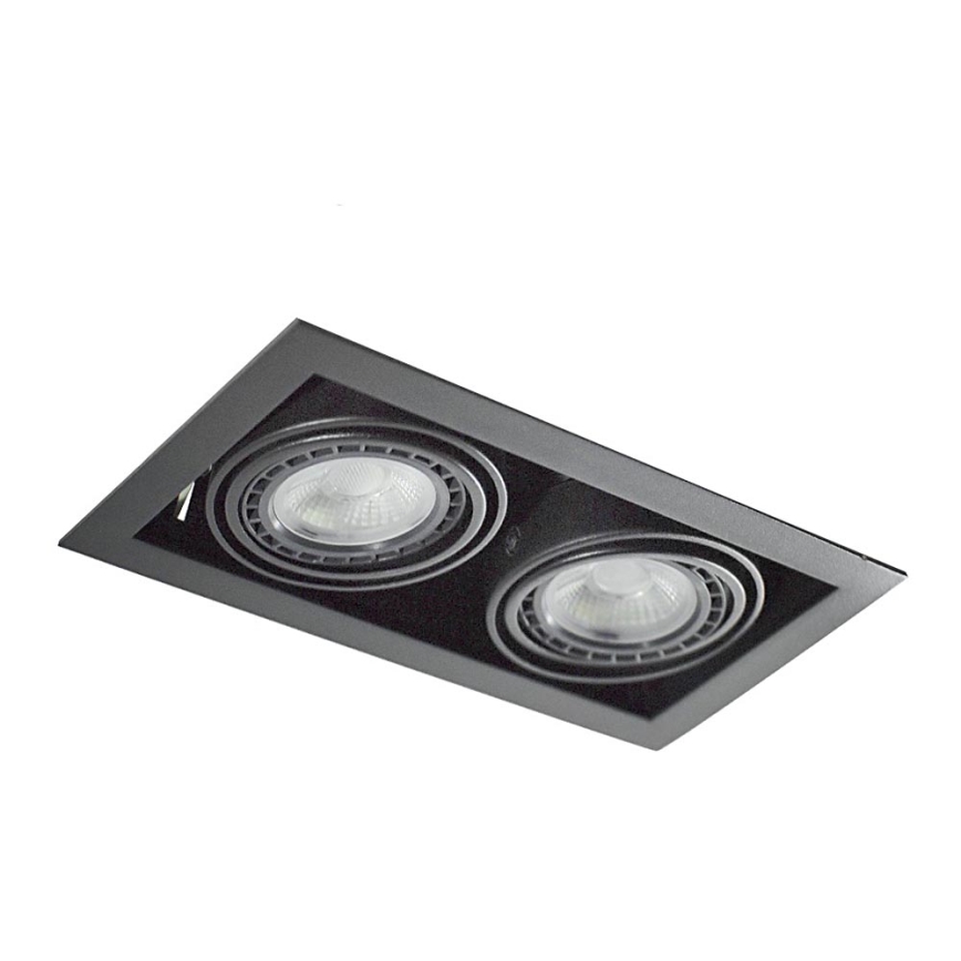 Azzardo AZ2875 - Upotettu valo NOVA 2xGU10-ES111/50W/230V