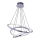 Azzardo AZ2989 - Himmennettävä LED-kattokruunu WHEEL 3xLED/80W/230V