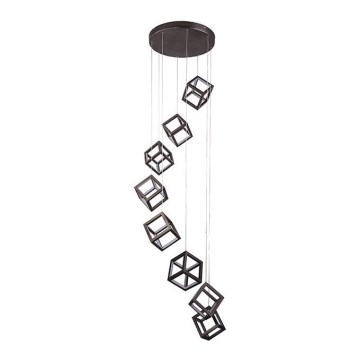 Azzardo AZ3151 - Himmennettävä LED-kattokruunu johdossa STRANGE 8xLED/150W/230V