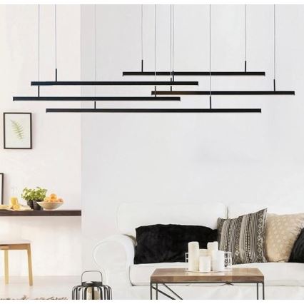 Azzardo AZ3184 - LED Himmennettävä kattokruunu johdossa MERLO LED/49W/230V