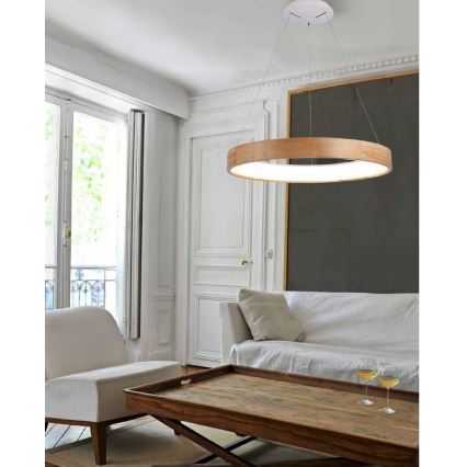 Azzardo AZ3344 - LED Kattokruunu johdossa SILVAM LED/30W/230V