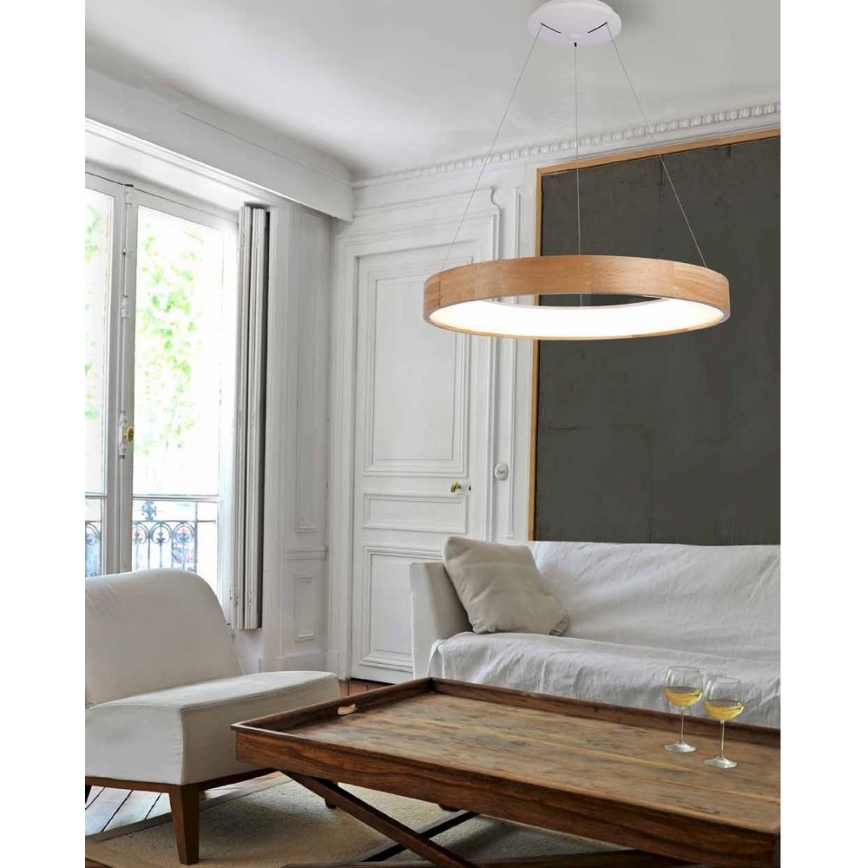 Azzardo AZ3344 - LED Kattokruunu johdossa SILVAM LED/30W/230V