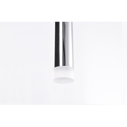 Azzardo AZ3418 - LED-kattokruunu johdossa LOUISE LED/3W/230V kiiltävä kromi