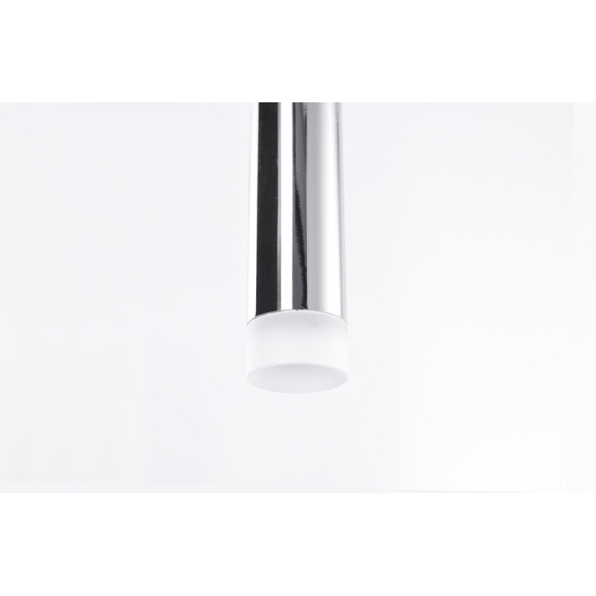 Azzardo AZ3418 - LED-kattokruunu johdossa LOUISE LED/3W/230V kiiltävä kromi