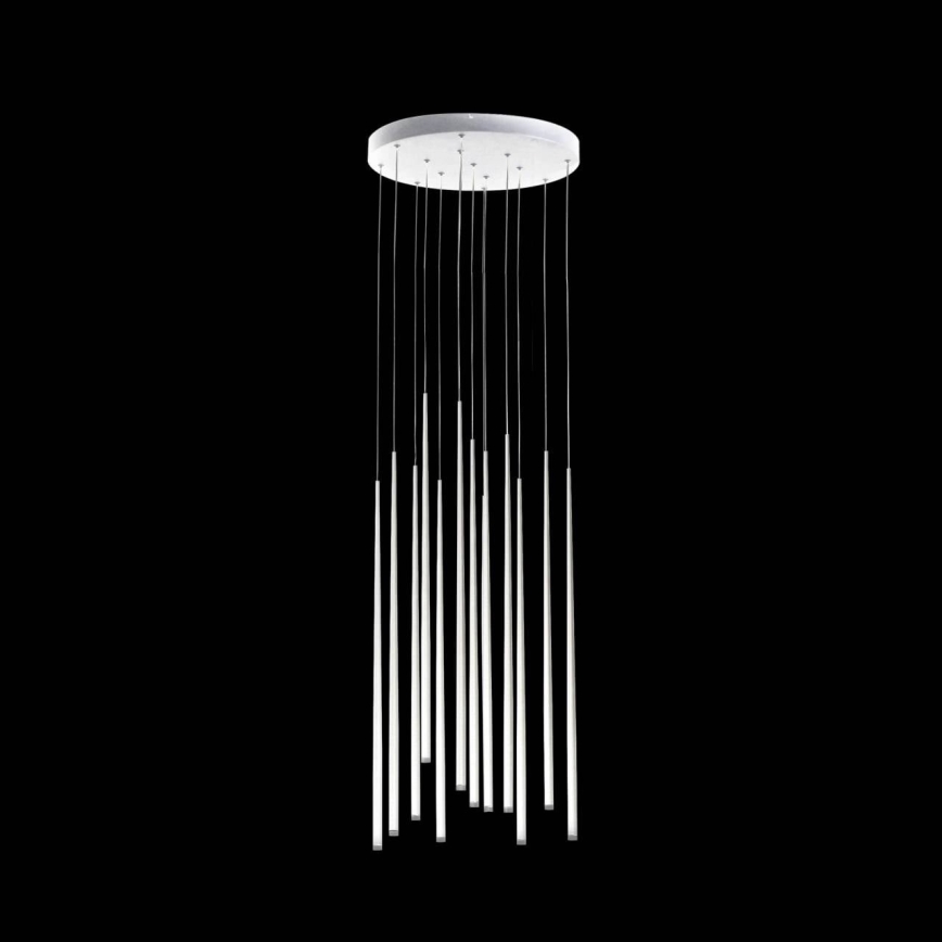 Azzardo AZ3421 - LED-kattokruunu narussa LOUISE 12xLED/3W/230V valkoinen