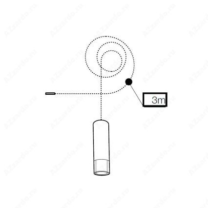 Azzardo AZ3457 - Jousitus ZIKO 1xG9 / 40W / 230V