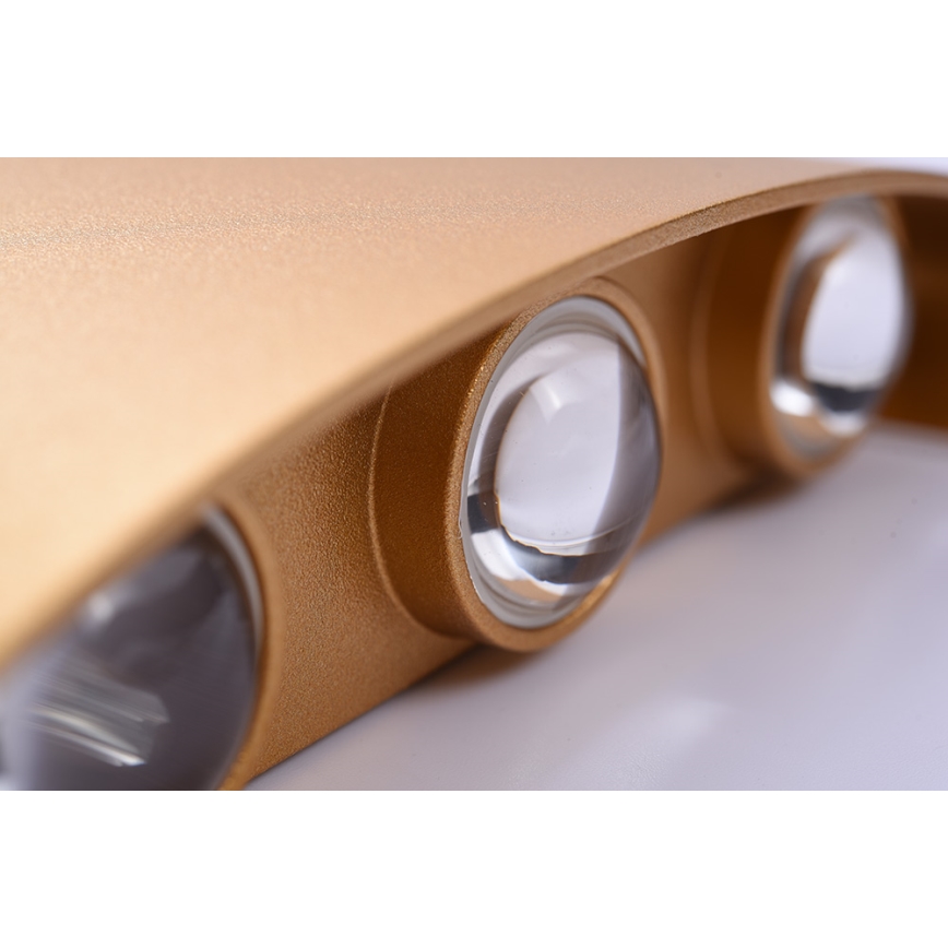 Azzardo AZ3485 - LED-ulkoseinävalaisin GINNA 6xLED/1W/230V IP54
