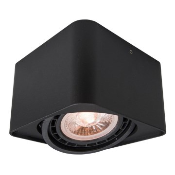 Azzardo AZ4130 - Kohdevalo PAOLA 1xGU10-ES111/16W/230V musta