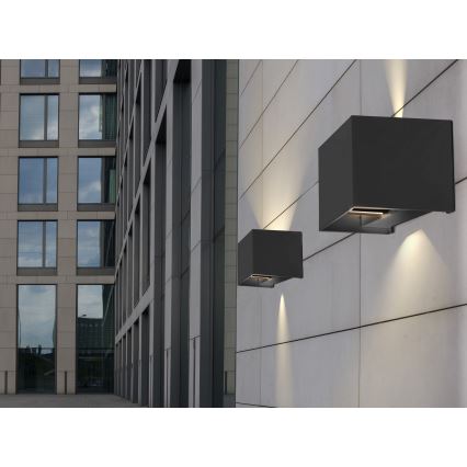 Azzardo AZ4148 - LED Ulkoseinävalaisin GAMBINO 2xLED/3W/230V IP54