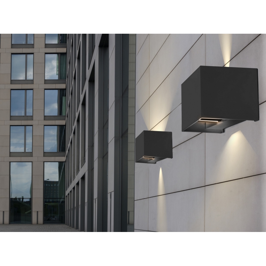 Azzardo AZ4148 - LED Ulkoseinävalaisin GAMBINO 2xLED/3W/230V IP54