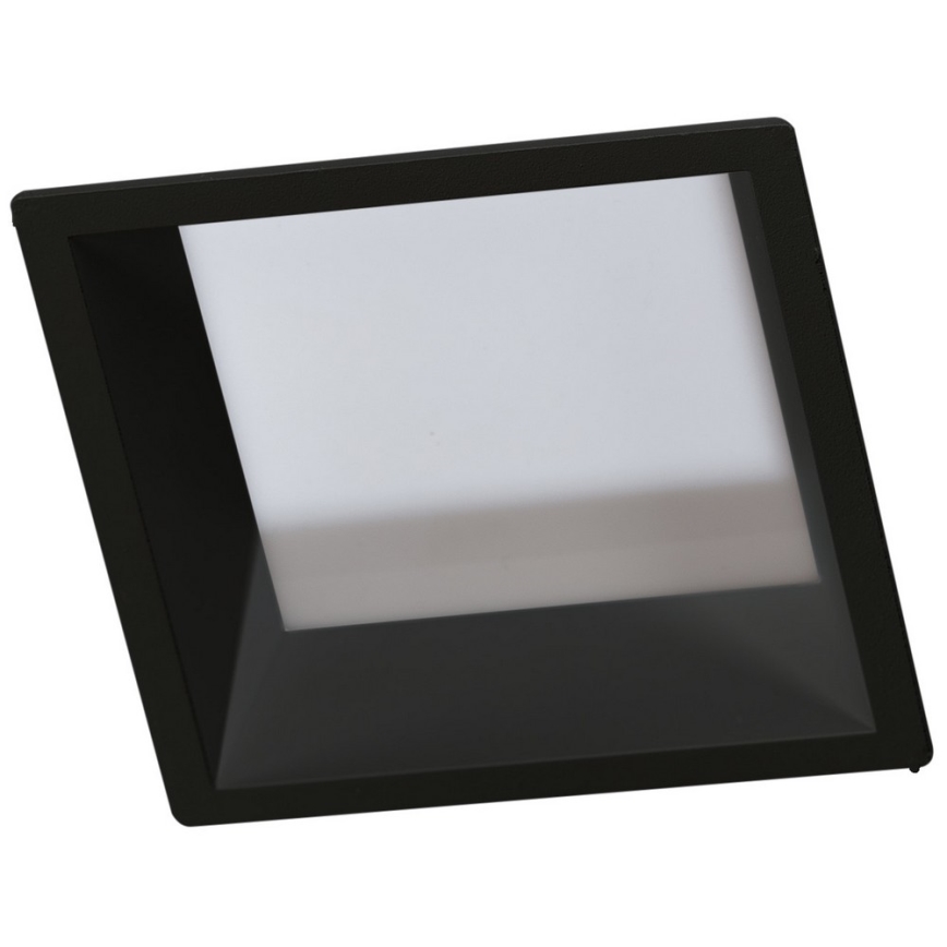 Azzardo AZ4229 - LED Upotettu valo AIDA LED/16W/230V musta