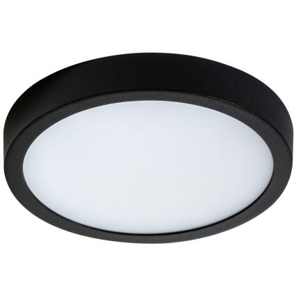 Azzardo AZ4235 - LED-kattovalaisin MALTA LED/12W/230V halkaisija 17 cm musta
