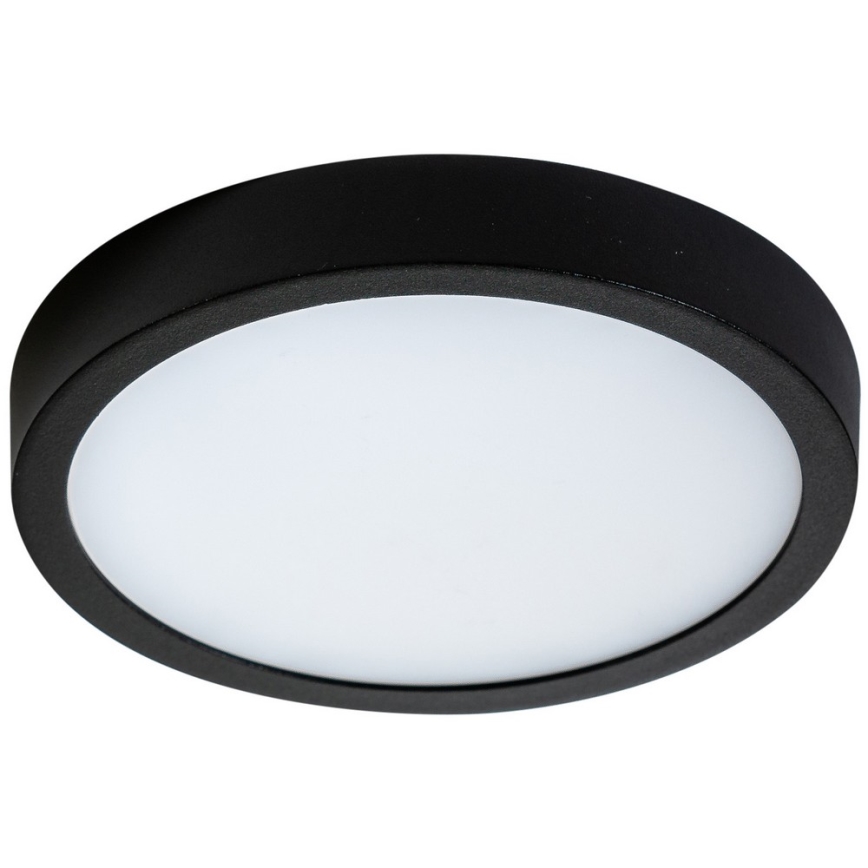 Azzardo AZ4235 - LED-kattovalaisin MALTA LED/12W/230V halkaisija 17 cm musta