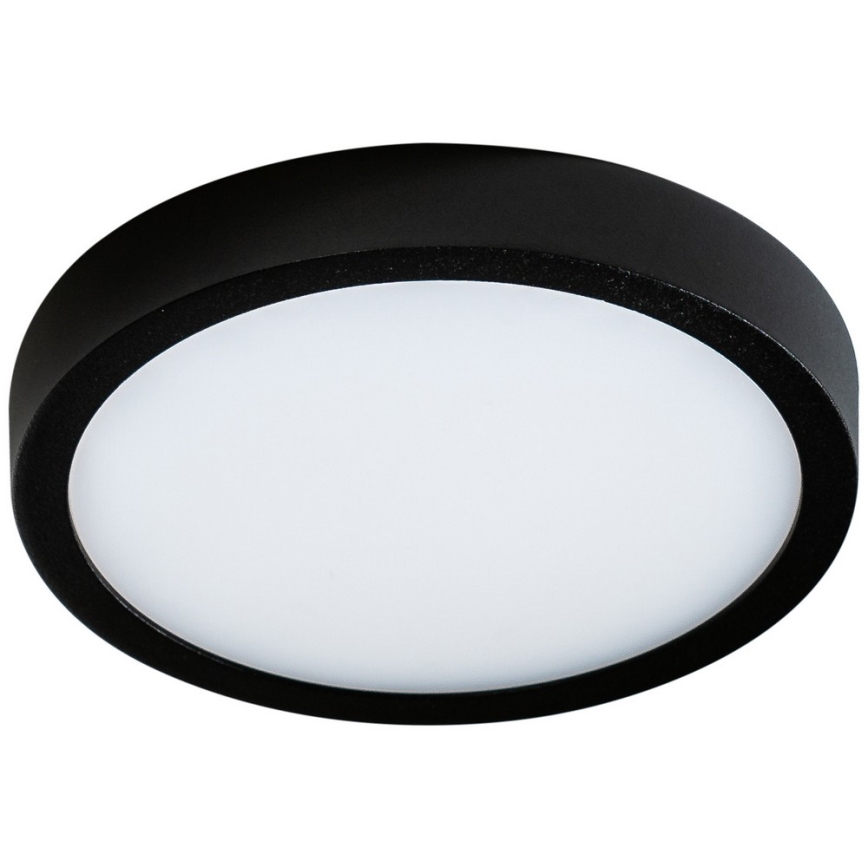 Azzardo AZ4235 - LED-kattovalaisin MALTA LED/12W/230V halkaisija 17 cm musta