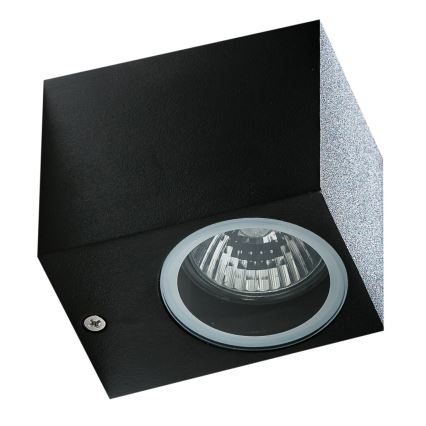 Azzardo AZ4267 - Ulkoseinävalaisin RIMINI 1xGU10/35W/230V IP54 neliö