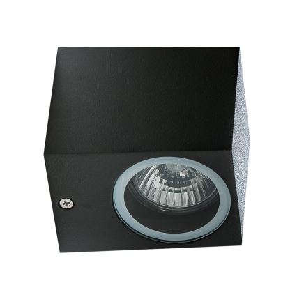 Azzardo AZ4267 - Ulkoseinävalaisin RIMINI 1xGU10/35W/230V IP54 neliö