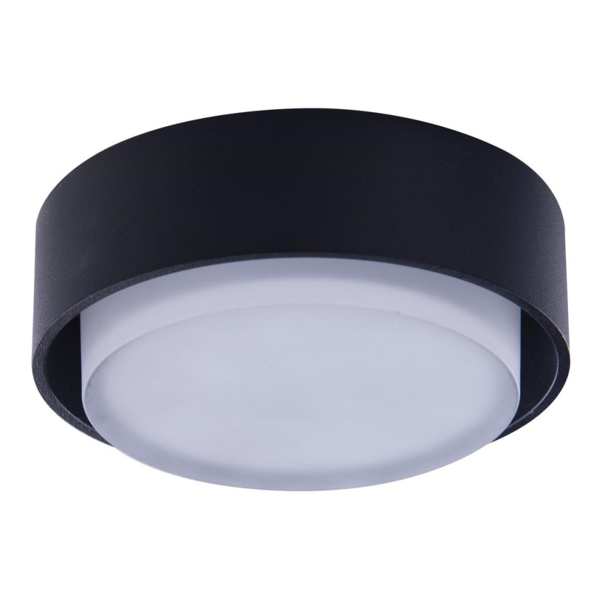 Azzardo AZ4389 - LED upotettava kylpyhuonevalaisin KASTORIA 7W/230V IP44 musta