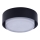 Azzardo AZ4389 - LED upotettava kylpyhuonevalaisin KASTORIA 7W/230V IP44 musta