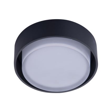 Azzardo AZ4389 - LED upotettava kylpyhuonevalaisin KASTORIA 7W/230V IP44 musta