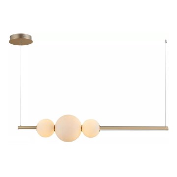 Azzardo AZ4427 - LED Himmennettävä kattokruunu johdossa SANDRA LED/48W/230V kulta