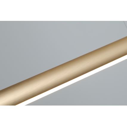 Azzardo AZ4427 - LED Himmennettävä kattokruunu johdossa SANDRA LED/48W/230V kulta