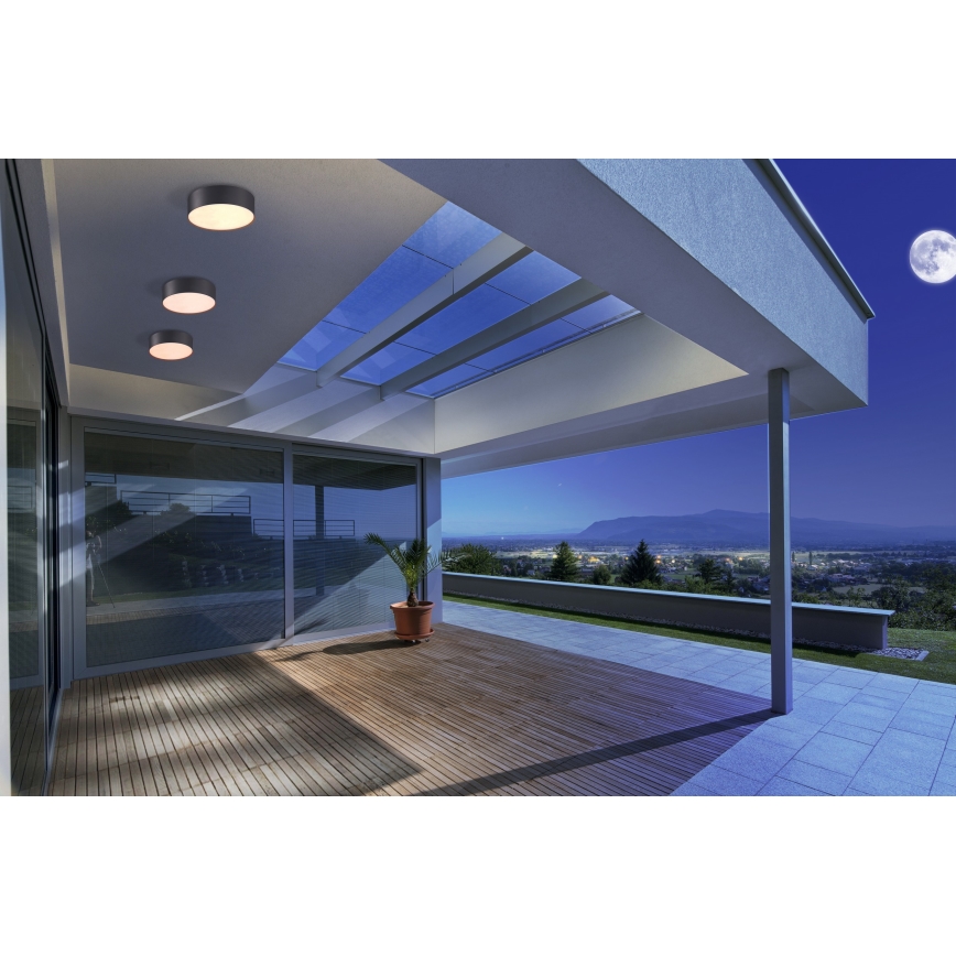 Azzardo AZ4490 - LED Ulkokattovalo CASPER LED/15W/230V IP54 pyöreä