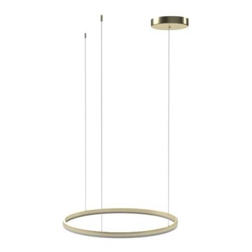 Azzardo AZ4970 -Himmennettävä LED-kattokruunu johdossa HALO LED/46W/230V halkaisija 60 cm kulta