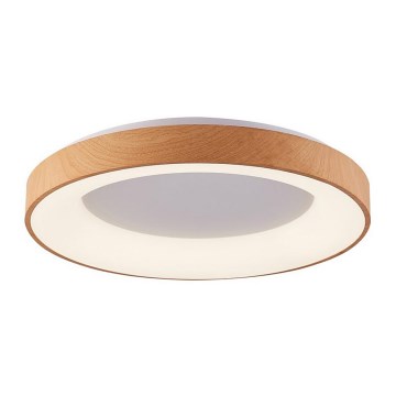 Azzardo AZ4989 - LED-kattovalaisin SANTANA LED/30W/230V ruskea