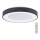 Azzardo AZ4991 - LED himmennettävä kattovalaisin SANTANA LED/50W/230V musta + kaukosäädin