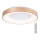Azzardo AZ4996 - Himmennettävä LED-kattovalaisin SANTANA LED/80W/230V kulta + kauko-ohjaus