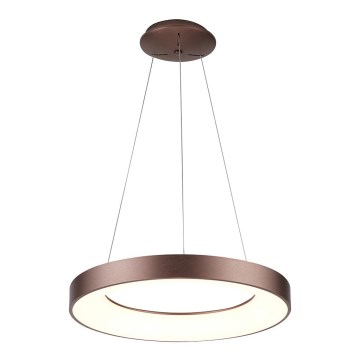 Azzardo AZ4998 - LED-riippuvalaisin SANTANA LED/30W/230V ruskea
