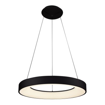 Azzardo AZ4999 - LED-kattokruunu johdossa SANTANA LED/30W/230V musta