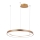 Azzardo AZ5017 - Himmennettävä LED-kattokruunu johdossa AGNES LED/38W/230V halkaisija 48 cm kulta