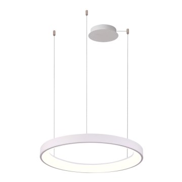 Azzardo AZ5021 - Himmennettävä LED-kattokruunu johdossa AGNES LED/60W/230V halkaisija 78 cm valkoinen