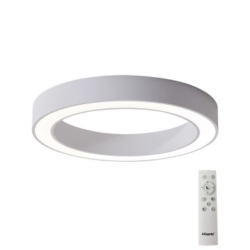 Azzardo AZ5031 - Himmennettävä LED-kattovalaisin MARCO LED/50W/230V valkoinen + kauko-ohjaus