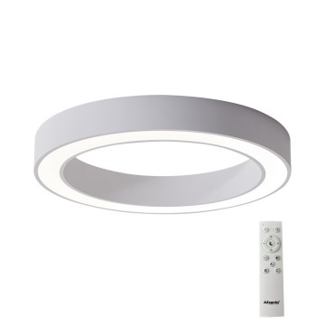 Azzardo AZ5034 - Himmennettävä LED-kattovalaisin MARCO LED/60W/230V valkoinen + kauko-ohjaus