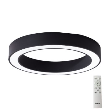 Azzardo AZ5038 - Himmennettävä LED-kattovalaisin MARCO LED/80W/230V musta + kauko-ohjaus