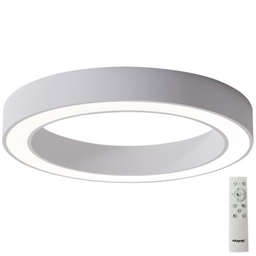 Azzardo AZ5040 - Himmennettävä LED-kattovalaisin MARCO LED/100W/230V valkoinen + kauko-ohjaus