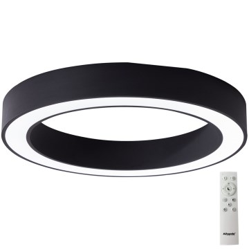 Azzardo AZ5041 - Himmennettävä LED-kattovalaisin MARCO LED/100W/230V musta + kauko-ohjaus