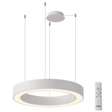 Azzardo AZ5046 - Himmennettävä LED-kattokruunu johdossa MARCO LED/60W/230V valkoinen + kauko-ohjaus