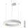 Azzardo AZ5046 - Himmennettävä LED-kattokruunu johdossa MARCO LED/60W/230V valkoinen + kauko-ohjaus