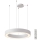 Azzardo AZ5049 - Himmennettävä LED-kattokruunu johdossa MARCO LED/80W/230V valkoinen + kauko-ohjaus