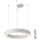 Azzardo AZ5052 - Himmennettävä LED-kattokruunu johdossa MARCO LED/100W/230V valkoinen + kauko-ohjaus