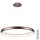 Azzardo AZ5059 - Himmennettävä LED-kattokruunu johdossa ANTONIO LED/32W/230V ruskea + kauko-ohjaus