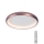 Azzardo AZ5068 - Himmennettävä LED-kattovalaisin ANTONIO LED/32W/230V ruskea + kauko-ohjaus