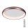 Azzardo AZ5074 -Himmennettävä LED-kattovalaisin ANTONIO LED/80W/230V ruskea + kauko-ohjaus
