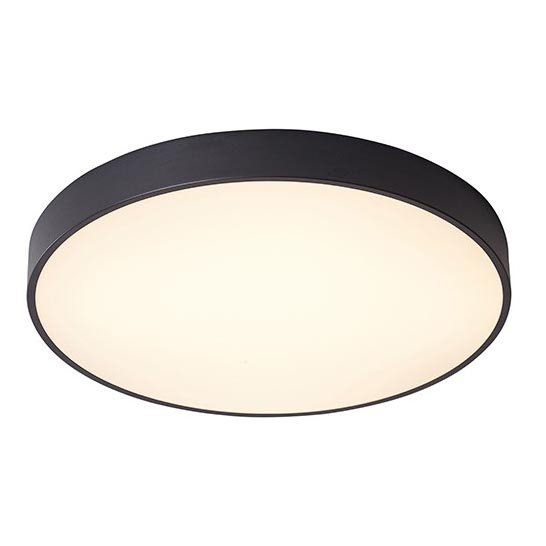 Azzardo AZ5082 - Himmennettävä LED-kattovalaisin MARCELLO LED/60W/230V musta
