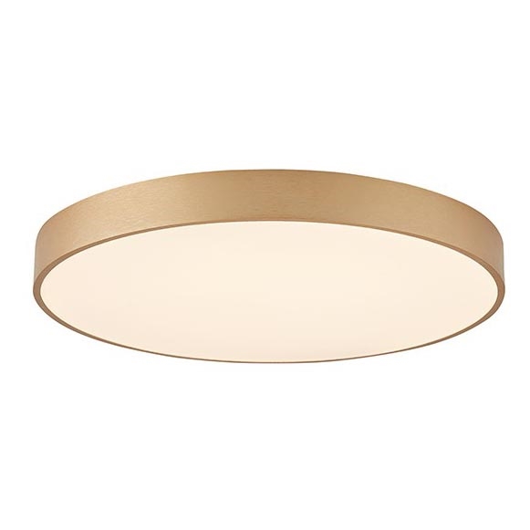 Azzardo AZ5086 - Himmennettävä LED-kattovalaisin MARCELLO LED/80W/230V kulta